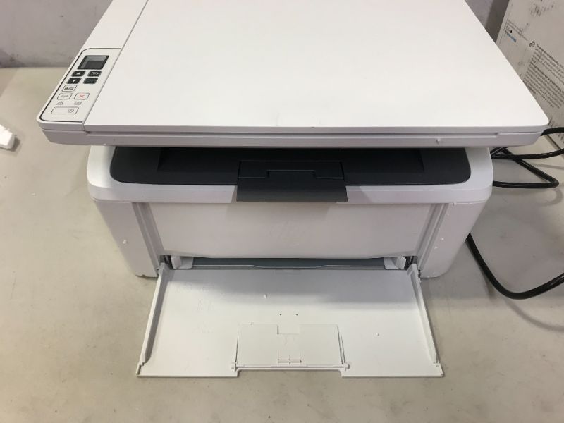 Photo 1 of HP LASER JET PRO MFP M29W (PET HAIR ON ITEM, MISSING MANUAL)