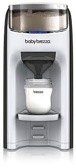 Photo 1 of New and Improved Baby Brezza Formula Pro Advanced Formula Dispenser Machine - Automatically Mix a Warm Formula Bottle Instantly - Easily Make Bottle with Automatic Powder Blending (WARE ON ITEM INDICATE MODERATE USE, MILK AND STAINS ON ITEM, MISSING PEICE