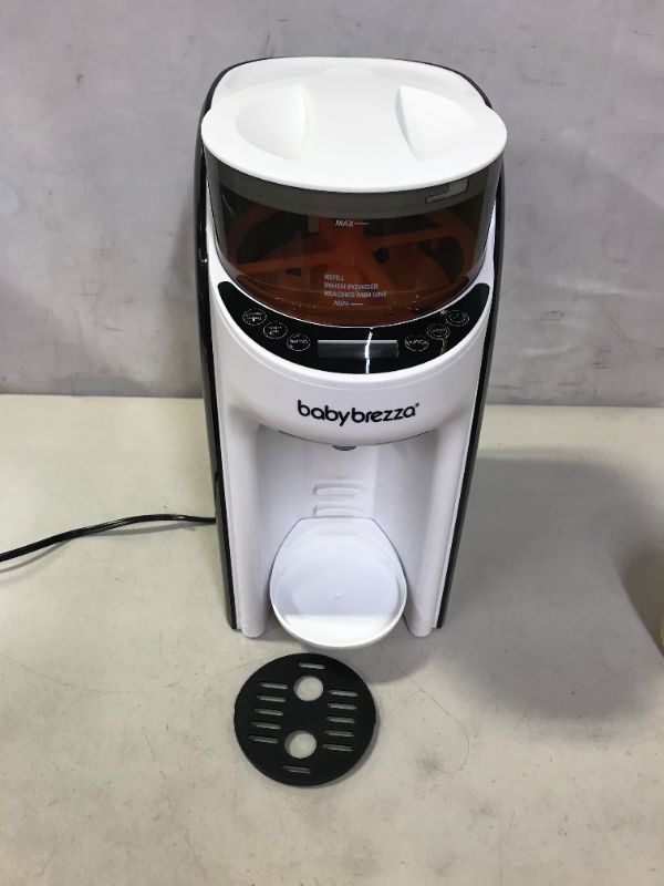 Photo 4 of New and Improved Baby Brezza Formula Pro Advanced Formula Dispenser Machine - Automatically Mix a Warm Formula Bottle Instantly - Easily Make Bottle with Automatic Powder Blending