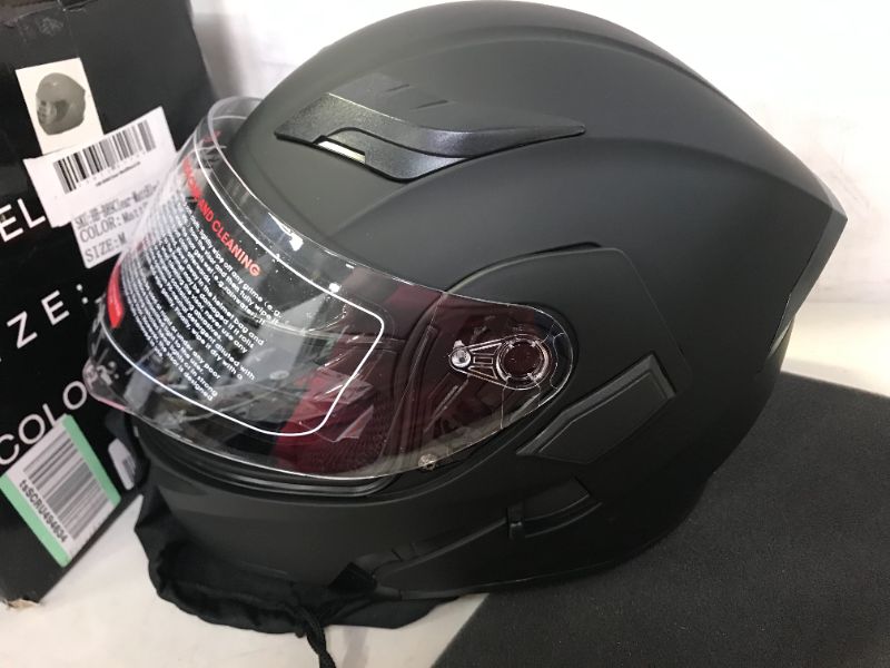 Photo 3 of 1Storm Motorcycle Modular Full Face Helmet Flip up Dual Visor Inner Sun Shield: HB89
medium