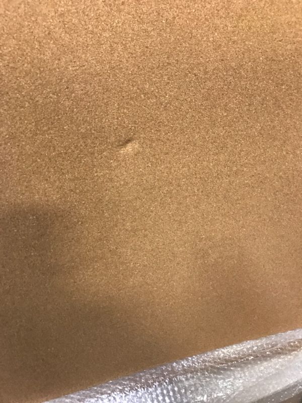 Photo 2 of 4X3' CORKBOARD DENT IN BOARD FROM EXPOSURE