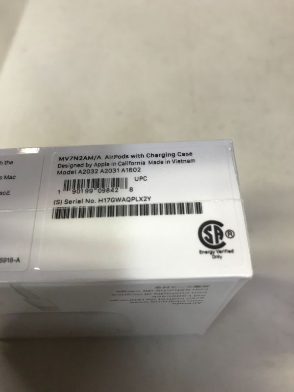 Photo 3 of Apple AirPods (2nd Generation)
FACTORY SEALED