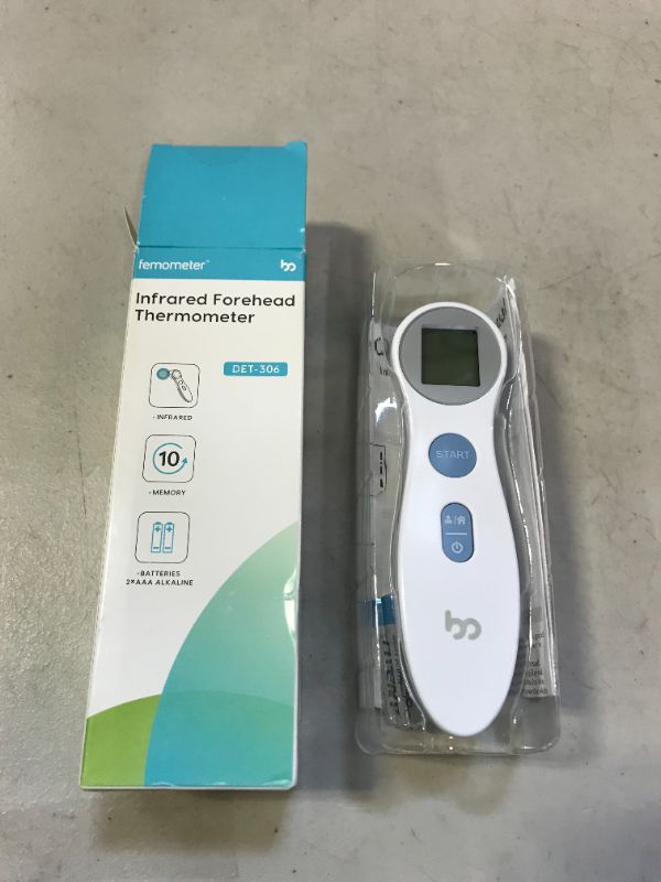 Photo 2 of Touchless Forehead Thermometer for Adults and Kids, Digital Infrared Thermometer for Home with Fever Indicator, Instant Accurate Reading
