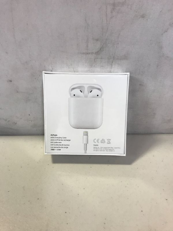 Photo 3 of Apple AirPods (2nd Generation) FACTORY SEALED
S/N H3NH5NTRLX2Y