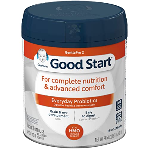 Photo 1 of Gerber Good Start Infant Formula Gentle HMO Non-GMO Powder Infant Formula best by 09.16.2022