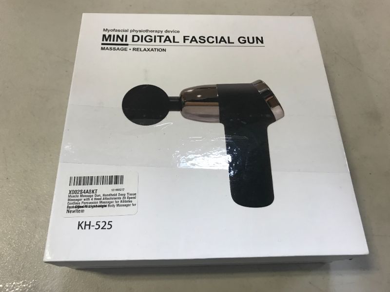 Photo 2 of MYOFASCIAL PHYSIOTHERAPY DEVICE MINI DIGITAL FASCIAL GUN USED BUT LOOKS NEW