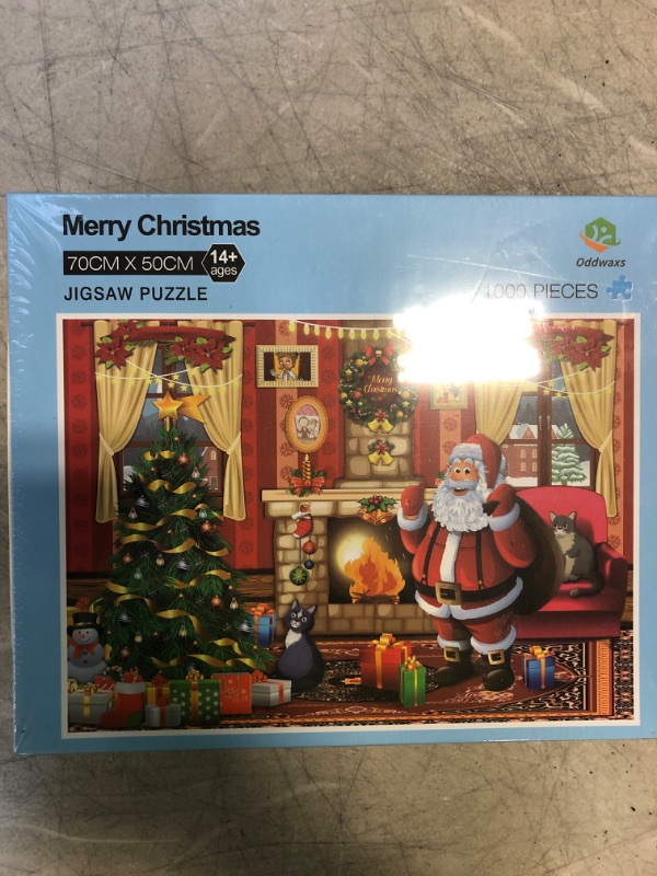 Photo 1 of 1000 piece christmas puzzle