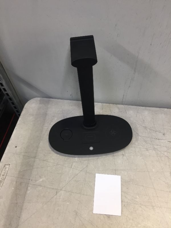 Photo 1 of 4 in 1 wireless charger stand (missing cable) (unable to test)(