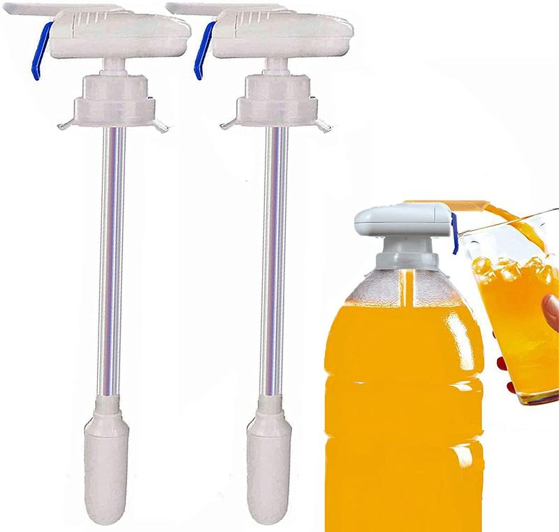 Photo 1 of 2 pack Electric Tap,Milk Dispenser for Fridge Gallon,Automatic Drink Dispenser,One-Handed Operation,Hands-Free,Can Prevent Milk and Beer From Overflowing,Suitable for Outdoor and Home Kitchens.
