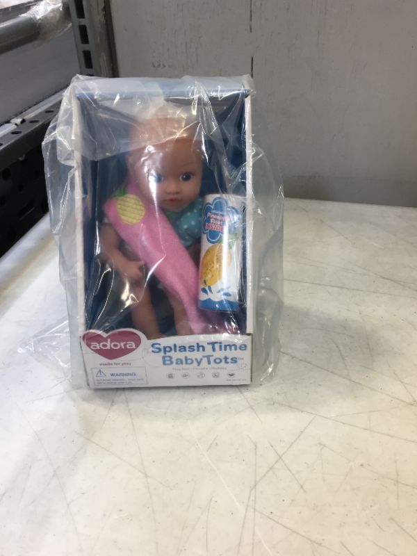 Photo 1 of Adora Water Baby Doll, SplashTime Baby Tot Sprinkle Donut 8.5 inch Doll for Bathtub/Shower/Swimming Pool Time Play, Multi-color