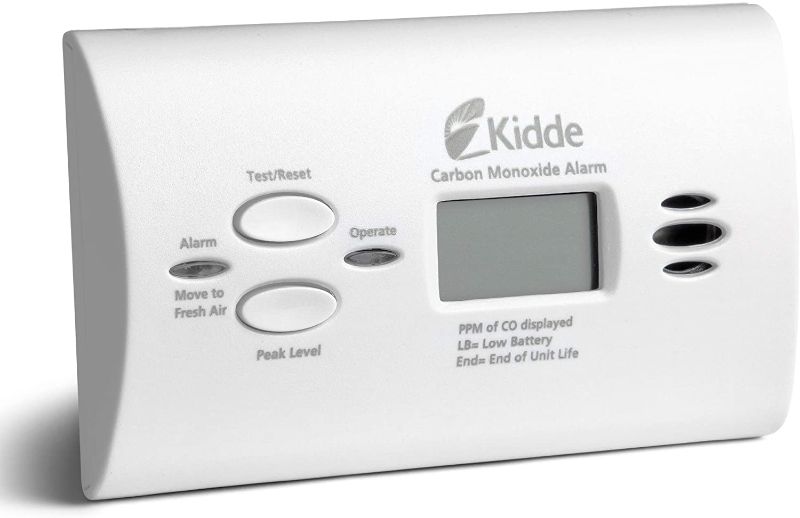 Photo 1 of 
Kidde Carbon Monoxide Detector with Battery Backup, Digital Display & LED Lights, CO Alarm