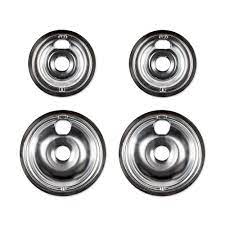 Photo 1 of  Everbilt Chrome Drip Bowl for GE Electric Ranges (4-Pack)