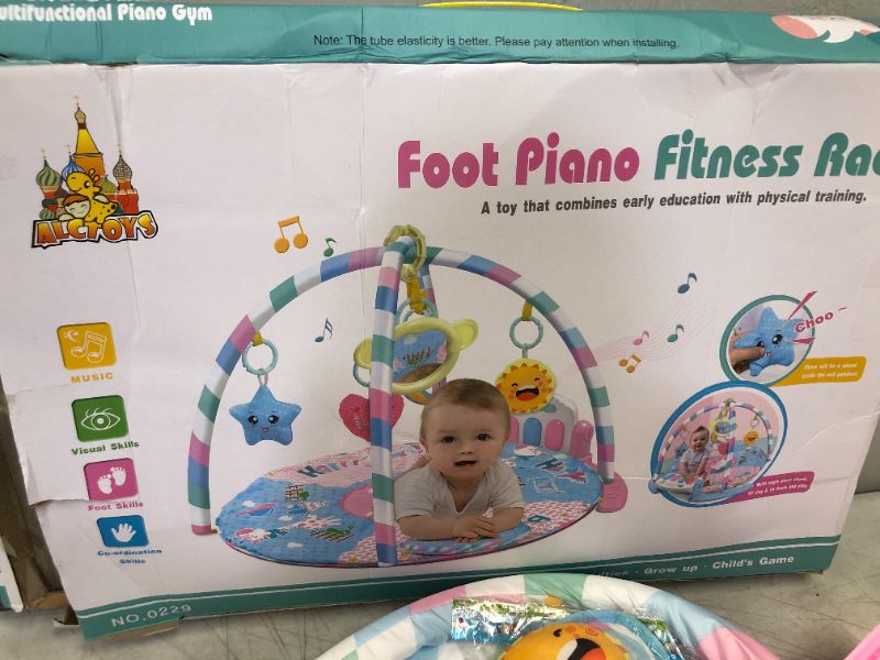 Photo 1 of BABY LAY MAT FOOT PIANO FITNESS RACK