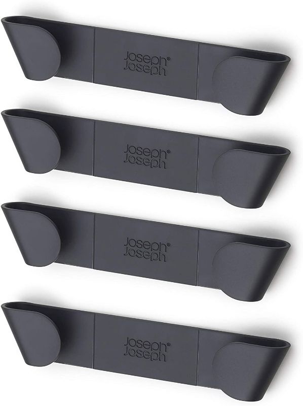 Photo 1 of 
Joseph Joseph - 85149 Joseph Joseph CupboardStore Cabinet Door Pan Lid Organizer, Set of 4, Gray
