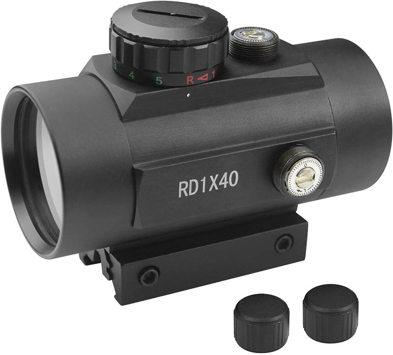 Photo 1 of Alstar 1X40RD Tactical Holographic Reflex Red Green Dot Sight Lighted Scope Mount Hunting Optics Riflescopes