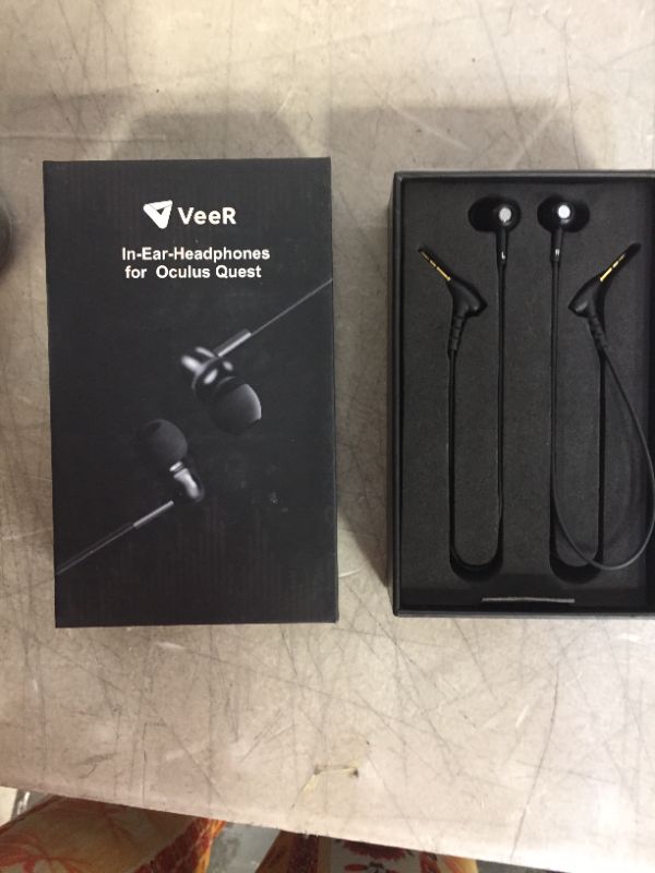 Photo 2 of Veer Stereo Earbuds Earphones,Earbuds Earphones Custom Made for Oculus Quest VR Headset (1 Pair)