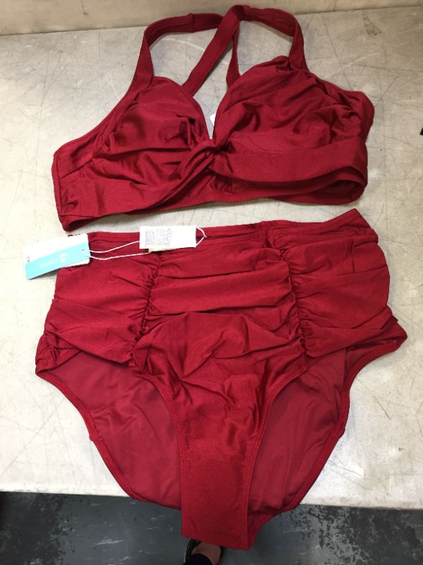 Photo 1 of CUPSHE BATHING SUIT (RUBY) SIZE XL