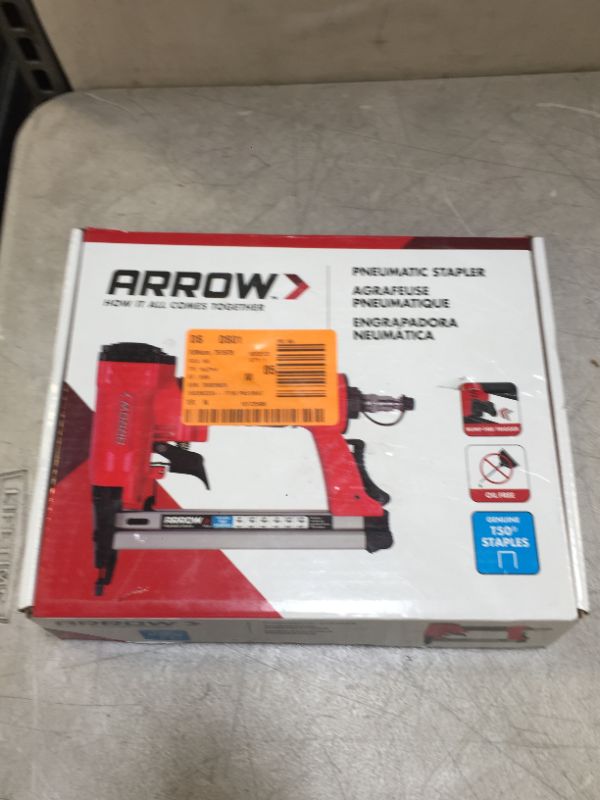 Photo 1 of Arrow PT50 Oil-Free Pneumatic Staple Gun