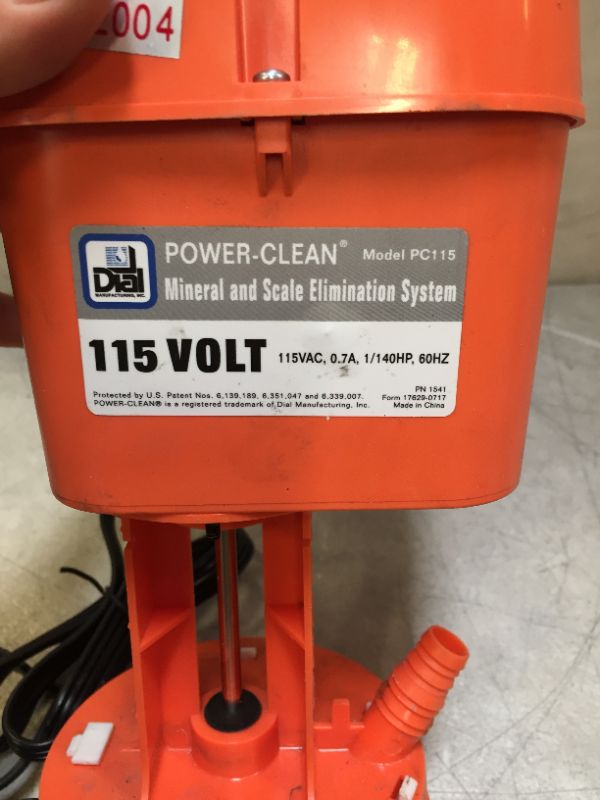 Photo 4 of 115-Volt Mineral and Scale Eliminations System
(unable to test in facilities)