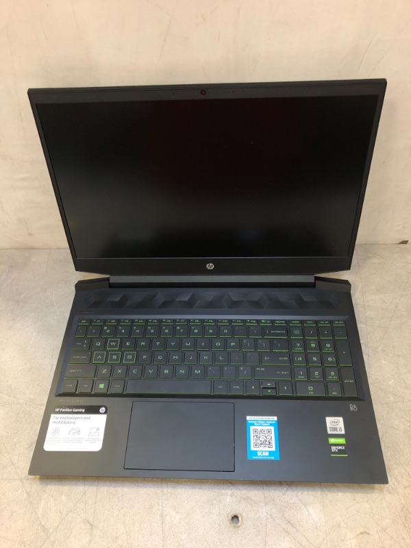 Photo 1 of HP Pavilion 16.1 inch Gaming Laptop (1920x1080) FHD 144Hz , Intel Core i5-10300H, NVIDIA GeForce GTX 1660 Ti with Max-Q Design, 8GB RAM, 512GB SSD+32GB Optane, Windows 10 Home
