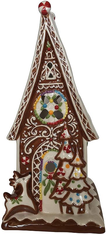 Photo 1 of Blue Sky Ceramics Gingerbread Large Candle House, 1 