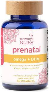 Photo 1 of Mommy's Bliss Prenatal Omega + DHA, Natural Lemon & Orange, 60 Gummies exp- 05/2022