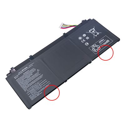 Photo 1 of Replacement Notebook Battery for Acer AP1505L 11.55 Volt Li-polymer Laptop Battery (4670mAh / 53.9Wh)
