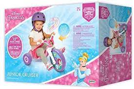 Photo 1 of Disney Princess Heart Strong 10" Fly Wheels Junior Cruiser Ride-On - Pink - box is damaged but item is not 