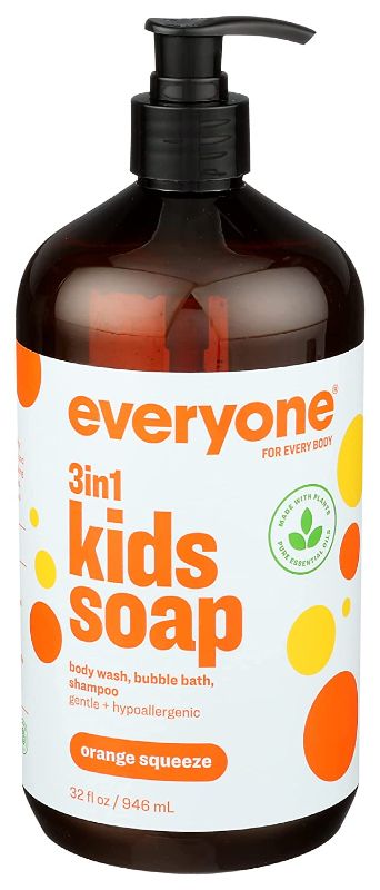 Photo 1 of Everyone Soap for Every Kid, Orange Squeeze, 32 Ounce - 2 pack
