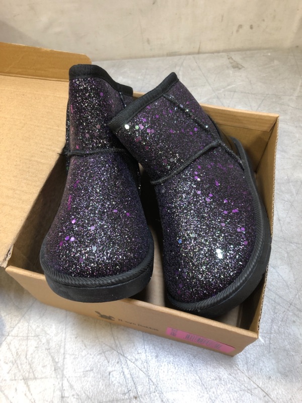 Photo 1 of Hawkwell Baby Girls Cotton Lining Glitter Warm Winter Snow Boots (Toddler/Little Kids) - SIZE 10 . 5 

