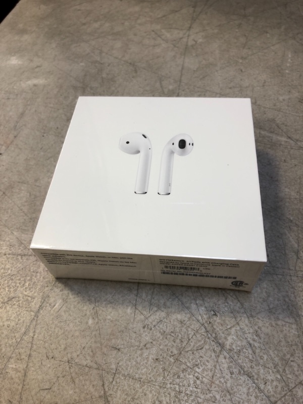 Photo 2 of Apple AirPods (2nd Generation) -FACTORY SEALED

