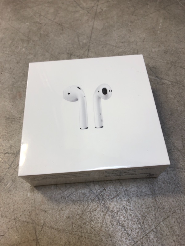 Photo 2 of Apple AirPods (2nd Generation) - FACTORY SEALED

