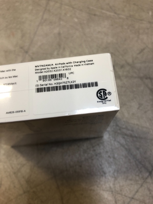 Photo 4 of Apple AirPods (2nd Generation) - FACTORY SEALED
