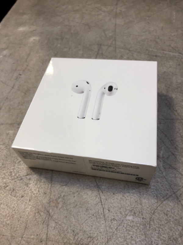 Photo 2 of Apple AirPods (2nd Generation) - FACTORY SEALED
