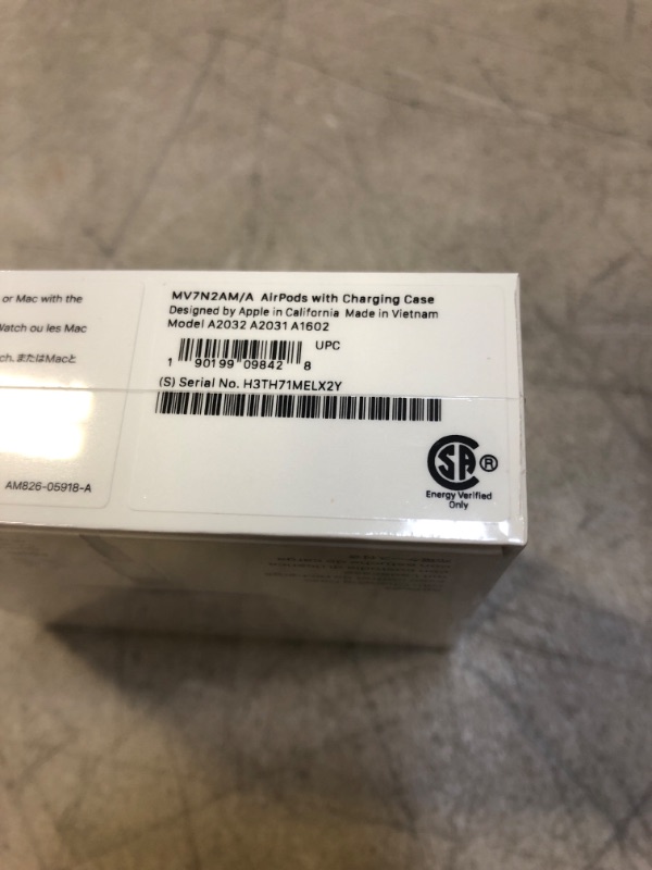 Photo 1 of Apple AirPods (2nd Generation) - FACTORY SEALED 
