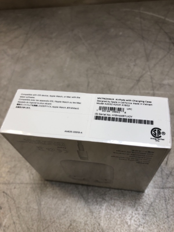 Photo 3 of Apple AirPods (2nd Generation) - factory sealed 
