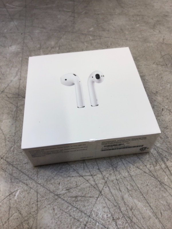 Photo 2 of Apple AirPods (2nd Generation) - FACTORY SEALED 
