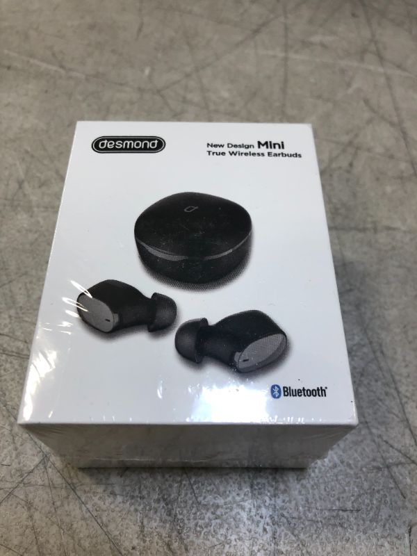 Photo 1 of Desmond Wireless Earbuds,Bluetooth Earbuds,Deep bass in-Ear Mini Headphones,Wireless Bluetooth Headset with Wireless Charging Box,Waterproof Sports earplugs for iPhone Android airbuds (T3) FACTORY SEALED