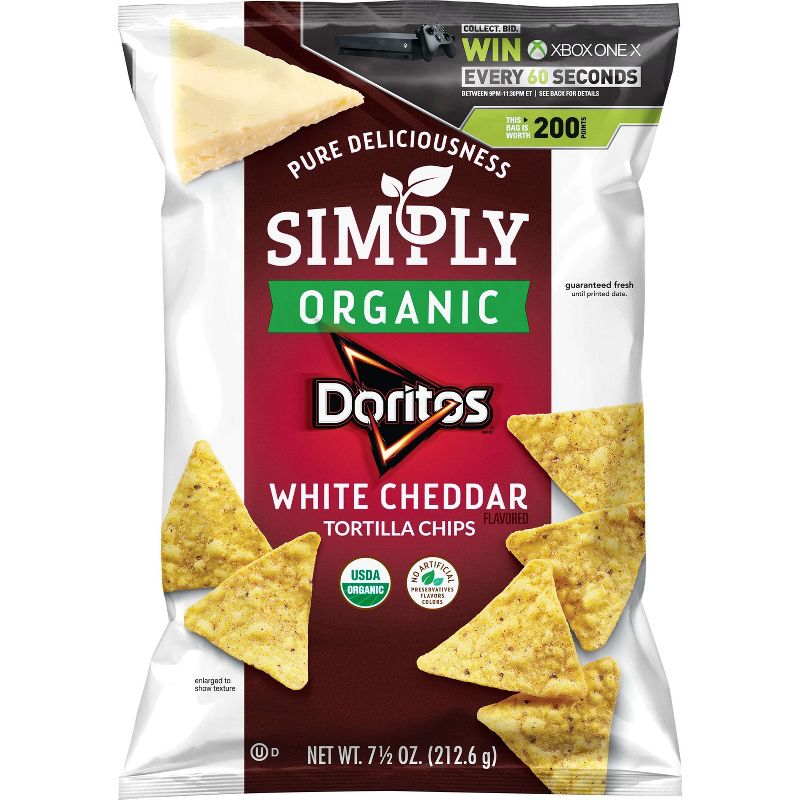 Photo 1 of 36 ct simply white cheddar chips exp - Feb 22/22