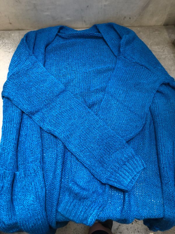 Photo 1 of Open Front Sweater Cardigan Size-M