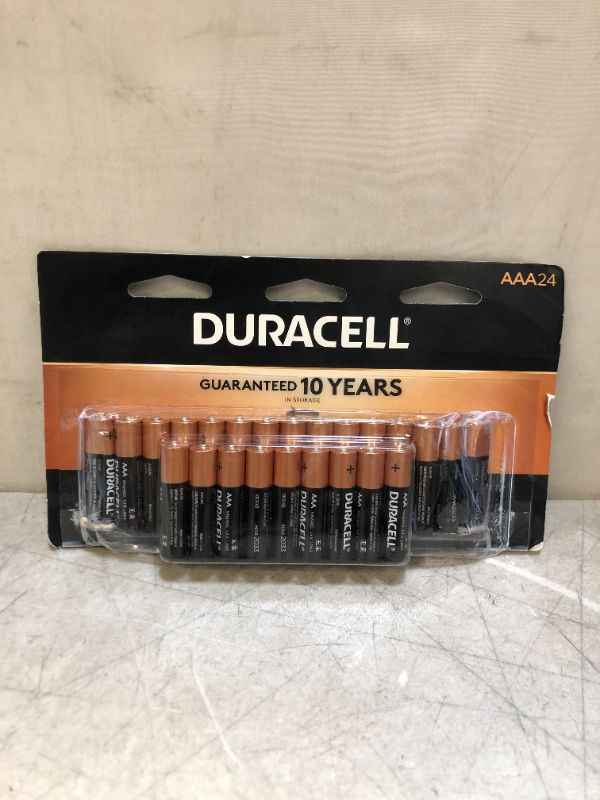 Photo 2 of Duracell Coppertop AAA Alkaline Battery (24-Pack)