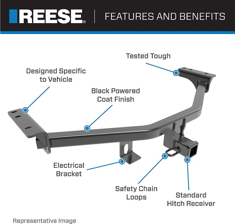 Photo 1 of Reese Towpower 37042 Class III Multi-fit Hitch
