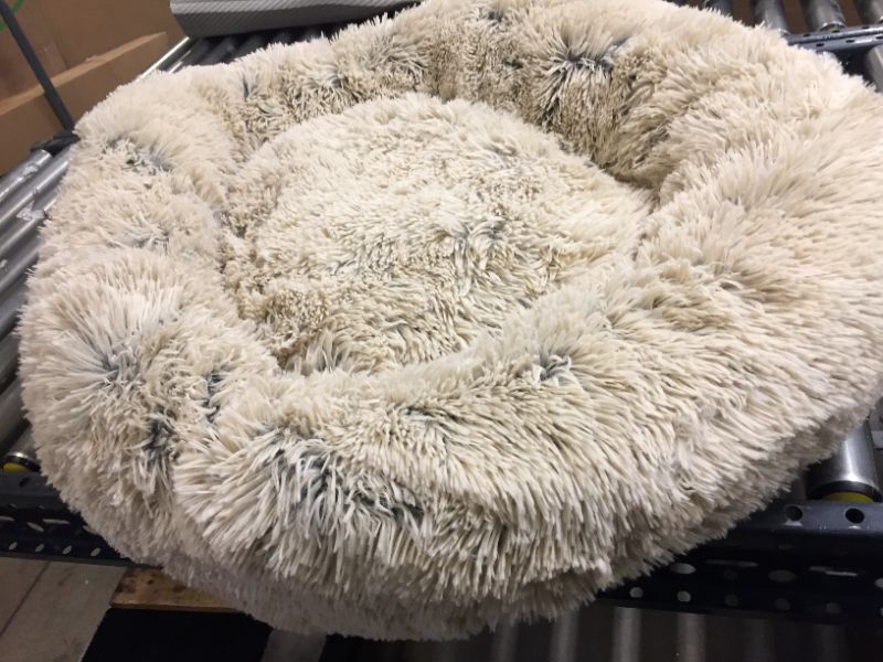 Photo 2 of Best Friends by Sheri The Original Calming Donut Cat and Dog Bed in Shag or Lux Fur, Machine Washable, High Bolster, Multiple Sizes S-XL