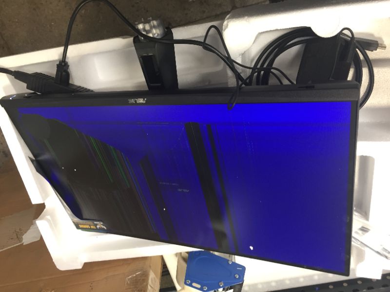 Photo 2 of ASUS TUF Gaming VG279Q1A 27” Gaming Monitor, 1080P Full HD, 165Hz (Supports 144Hz), IPS, 1ms, Adaptive-sync/FreeSync Premium, Extreme Low Motion Blur, Eye Care, HDMI DisplayPort
WILL NOT TURN ON
