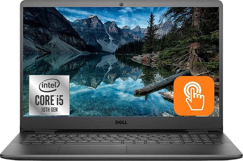 Photo 1 of 2021 Newest Dell Inspiron 15 3000 Business Laptop HD Touchscreen Wi-Fi, HDMI, Windows 10, Black