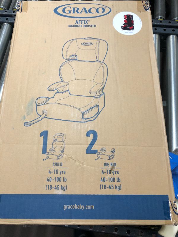 Photo 1 of Graco Affix Youth Booster Car Seat with Latch System - Atomic