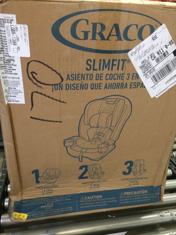 Photo 2 of Graco SlimFit All-in-One Convertible Car Seat, Annabelle