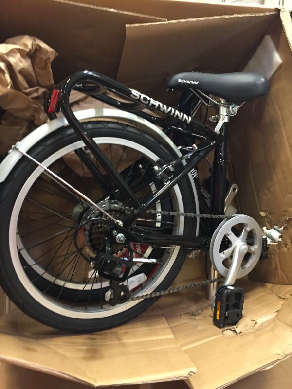 Photo 2 of Schwinn Loop 20" Folding Bike Black