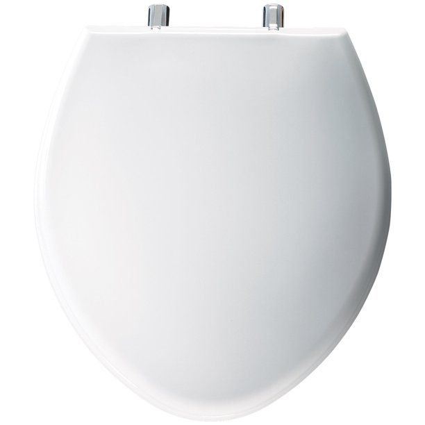 Photo 1 of Bemis 1000CPT Paramont Plastic Elongated Toilet Seat, White
