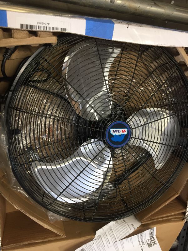 Photo 2 of B-Air FIRTANA-20X High Velocity Electric Industrial and Home Floor Fan, 20"